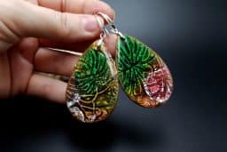 Jewelry from "Faux Glazed Cracked Ceramic" course for your inspiration #9