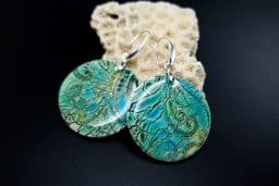 Jewelry from "Faux Glazed Cracked Ceramic" course for your inspiration #5