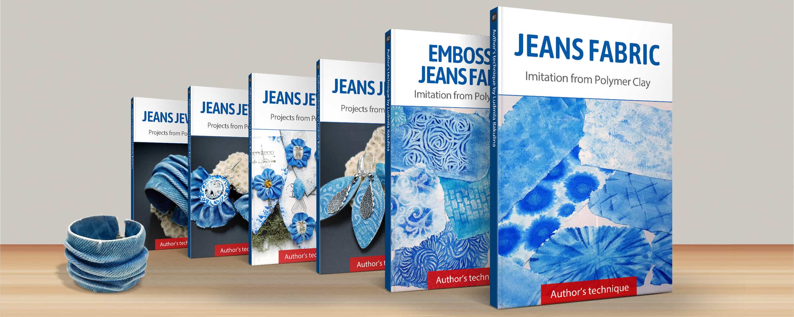 Faux Jeans/Denim Fabric: Part.3 Jeans Earrings #1