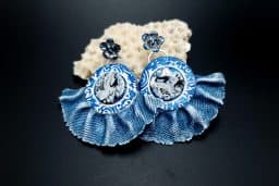 Jewelry from "Faux Jeans/Denim Fabric" course for your inspiration #16
