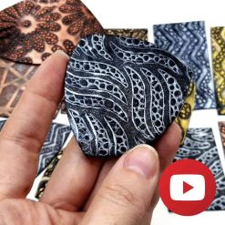 Metal imitation with textures and stencils #26081