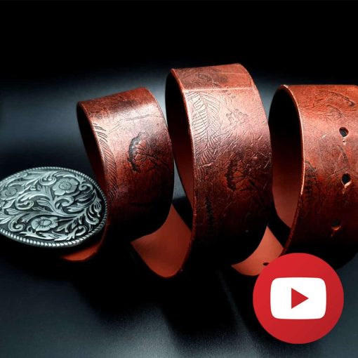 How to create a faux leather BELT #25978