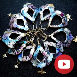 How to make colorful earrings #25975
