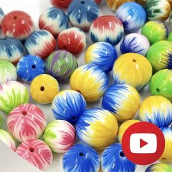 How to make striped cane and beads #26206