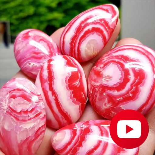 How to make realistic rhodochrosite stone imitation #27038
