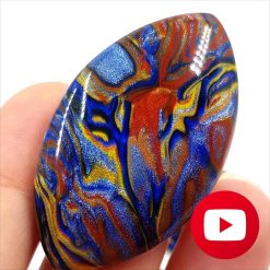How to make Pietersite stone (Detroit agate) imitation #27056