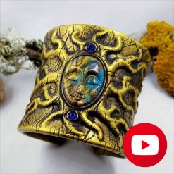 How to make an ancient bracelet with Goddes face #26983
