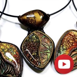 How to make unusual beads for a unique necklace #26470