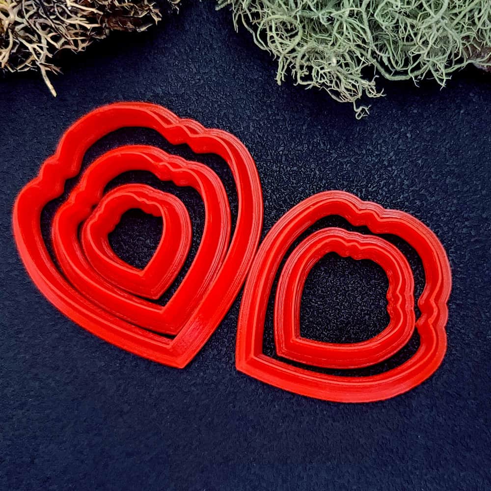 Wavy Heart Clay Cutter #30104