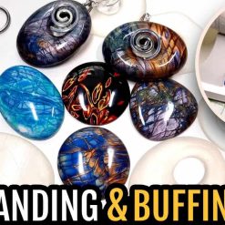 Easy "Glass" effect - sanding and buffing process