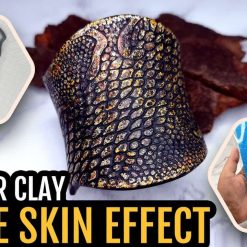 Bracelet with Snake Skin Effect ?