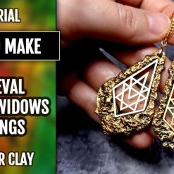 Medieval Castle Windows Earrings