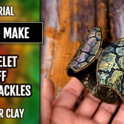 Easy bracelet cuff with bracelet cutters